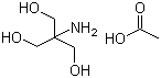 Trizma acetate molecular structure (CAS 6850-28-8)