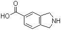 结构式 CAS# 685084-08-6, 2,3-二氢-1H-异吲哚-5-甲酸