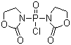 structure of CAS# 68641-49-6, Bis(2-oxo-3-oxazolidinyl)phosphinic chloride;BOP-Cl