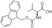Fmoc-L-缬氨酸分子结构 (CAS 68858-20-8)