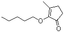 structure of CAS# 68922-13-4, 3-Methyl-2-(pentyloxy)-2-cyclopenten-1-one