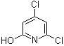 2,4-Dichloro-6-hydroxypyridine molecular structure (CAS 68963-75-7)