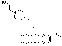 氟奋乃静分子结构 (CAS 69-23-8)