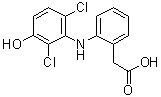 3'-Hydroxydiclofenac molecular structure (CAS 69002-85-3)