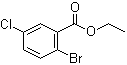 结构式 CAS# 690260-91-4, 2-溴-5-氯苯甲酸乙酯