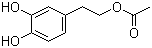 结构式 CAS# 69039-02-7, 3,4-二羟基苯乙醇醋酸酯; 羟基酪醇醋酸酯