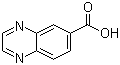 结构式 CAS# 6925-00-4, 6-喹喔啉羧酸