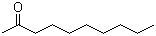 structure of CAS# 693-54-9, 2-Decanone;Methyl octyl ketone