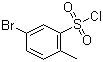 结构式 CAS# 69321-56-8, 5-溴-2-甲基苯磺酰氯