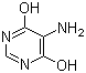 结构式 CAS# 69340-97-2, 5-氨基-4,6-二羟基嘧啶