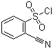 结构式 CAS# 69360-26-5, 2-氰基苯磺酰氯; 邻氰基苯磺酰氯