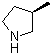 structure of CAS# 69498-24-4, (R)-3-Methylpyrrolidine;(3R)-3-Methylpyrrolidine