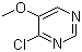 4-氯-5-甲氧基嘧啶分子结构 (CAS 695-85-2)