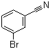 结构式 CAS# 6952-59-6, 间溴苯甲腈; 3-溴苯腈