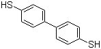 结构式 CAS# 6954-27-4, 联苯-4,4'-二硫醇