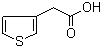 3-Thiopheneacetic acid molecular structure (CAS 6964-21-2)