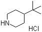 结构式 CAS# 69682-13-9, 4-叔丁基哌啶盐酸盐