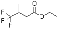 结构式 CAS# 6975-13-9, 4,4,4-三氟-3-甲基丁酸乙酯
