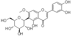 Swertiajaponin molecular structure (CAS 6980-25-2)