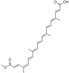 structure of CAS# 6983-79-5, Bixinol;cis-Bixin; alpha-Bixin