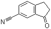结构式 CAS# 69975-66-2, 6-氰基-1-茚酮