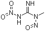 structure of CAS# 70-25-7, 1-Methyl-3-nitro-1-nitrosoguanidine;N-Methyl-N'-nitro-N-nitrosoguanidine; Diazomethane precursor; MNNG