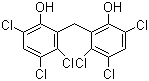 Hexachlorophene molecular structure (CAS 70-30-4)