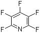 Pentafluoropyridine molecular structure (CAS 700-16-3)