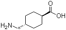 结构式 CAS# 701-54-2, 凝血酸; 氨甲环酸; 4-(氨基甲基)环己烷羧酸