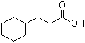 structure of CAS# 701-97-3, Cyclohexanepropionic acid;3-Cyclohexylpropionic acid