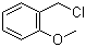 structure of CAS# 7035-02-1, 2-Methoxybenzyl chloride;2-(Chloromethyl)anisole
