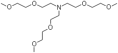 structure of CAS# 70384-51-9, Tris(2-(2-methoxyethoxy)ethyl)amine;TDA-1; Tris(dioxa-3,6-heptyl)amine