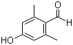 structure of CAS# 70547-87-4, 2,6-Dimethyl-4-hydroxybenzaldehyde;4-Hydroxy-2,6-dimethylbenzaldehyde