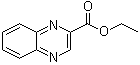 structure of CAS# 7065-23-8, 2-Quinoxalinecarboxylic acid ethyl ester;Ethyl 2-quinoxalinecarboxylate