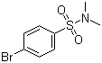 structure of CAS# 707-60-8, 4-Bromo-N,N-dimethylbenzenesulfonamide