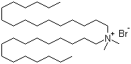 structure of CAS# 70755-47-4, Dihexadecyldimethylammonium bromide;Dimethyldihexadecylammonium bromide