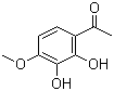 2',3'-二羟基-4'-甲氧基苯乙酮分子结构 (CAS 708-53-2)