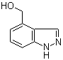 structure of CAS# 709608-85-5, 1H-Indazole-4-methanol;(1H-Indazol-4-yl)methanol