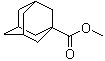 structure of CAS# 711-01-3, Adamantane-1-carboxylic acid methyl ester