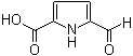 structure of CAS# 7126-51-4, 5-Formylpyrrole-2-carboxylic acid;5-Formyl-1H-pyrrole-2-carboxylic acid
