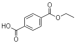 结构式 CAS# 713-57-5, 4-(乙氧羰基)苯甲酸