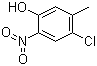 4-Chloro-3-methyl-6-nitrophenol molecular structure (CAS 7147-89-9)