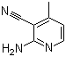 structure of CAS# 71493-76-0, 2-Amino-3-cyano-4-methylpyridine