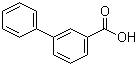 structure of CAS# 716-76-7, 3-Biphenylcarboxylic acid;3-Phenylbenzoic acid