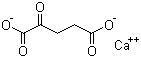 structure of CAS# 71686-01-6, Calcium 2-oxoglutarate
