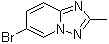 structure of CAS# 7169-95-1, 6-Bromo-2-methyl-[1,2,4]triazolo[1,5-a]pyridine