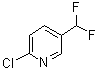 6-Chloro-3-(difluoromethyl)pyridine molecular structure (CAS 71701-99-0)
