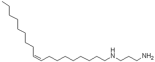 N-Oleyltrimethylenediamine molecular structure (CAS 7173-62-8)