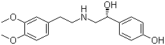Denopamine molecular structure (CAS 71771-90-9)