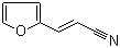 2-Furanacrylonitrile molecular structure (CAS 7187-01-1)